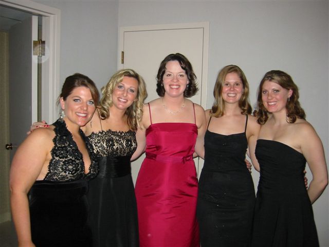 Brooke, Kristen, Carolyn, Jess, and Megan